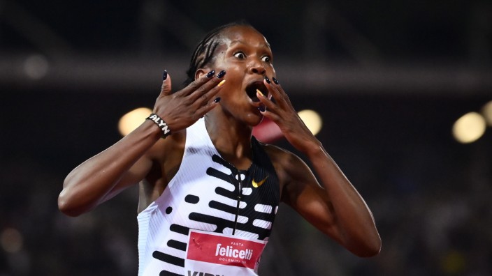 Leichtathletik: Fabelweltrekordhalterin: die Kenianerin Faith Kipyegon.