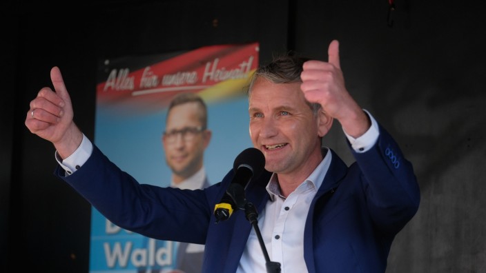 AfD: Wegen seines Auftritts 2021 in Merseburg muss sich Björn Höcke vor Gericht verantworten.