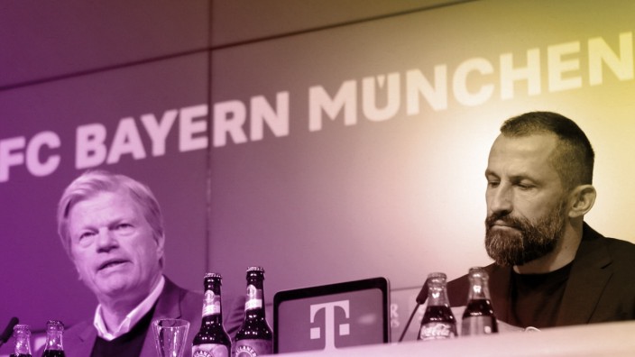 FC Bayern München: Mia san nicht mehr dabei - ehemaliger Vereinsvorstand Oliver Kahn und ehemaliger Sportvorstand Hasan Salihamidžić.