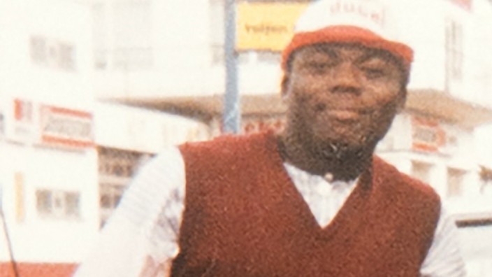Samuel Yeboah aus Ghana kam 1992 bei einem Brandanschlag ums Leben.