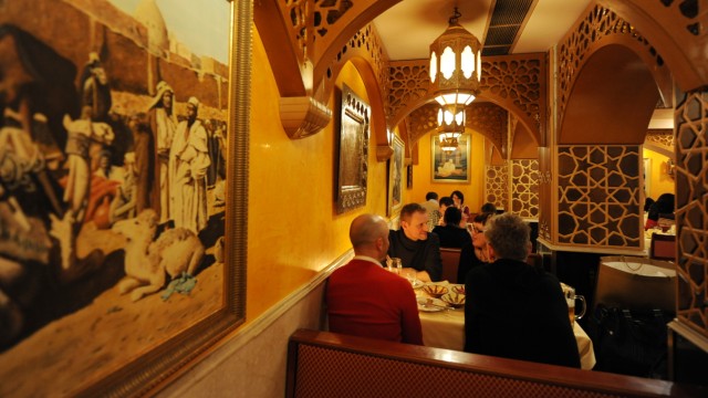 Promi-Tipps für München und Bayern: Das angeblich älteste Libanesische- und Arabische-Spezialitäten-Restaurant: Arabesk an der Kaulbachstraße.