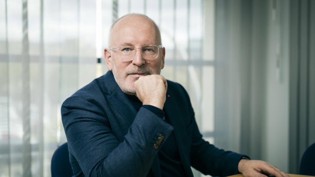 EU Climate Commissioner Timmermans: “We must be good forefathers” – politics