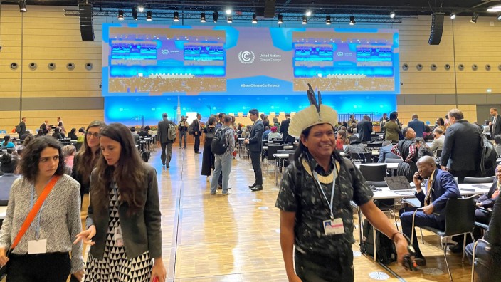 Engagement: In Bonn sind Delegierte aus aller Welt zu Vorverhandlungen für die diesjährige Weltklimakonferenz in Dubai zusammengekommen. Alina Reize ist mit dabei.