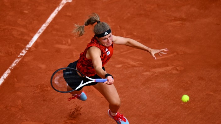 Frauenfinale der French Open: Gut zu Fuß und mit vielen Schlagkombinationen ausgestattet: Die Tschechin Karolina Muchova steht im Finale der French Open - ihrem ersten Endspiel bei einem Grand-Slam-Turnier.