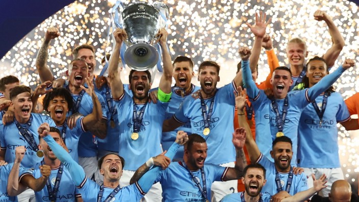 Champions League: Zum ersten Mal Champions-League-Sieger: Manchester City.
