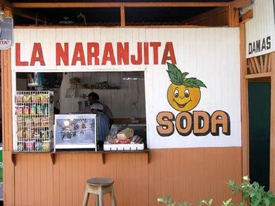 Kiosk in Costa Rica