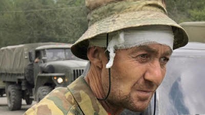 Interview mit Kaukasus-Expertin: Ein verwundeter Soldat in Südossetien