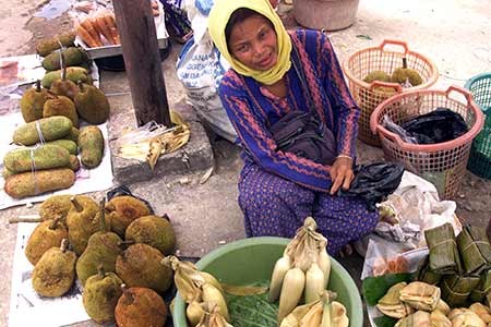Gemüsemarkt in Malaysia, AP