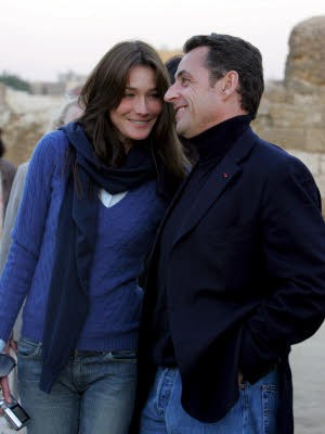 Carla Bruni; Nicolas Sarkozy; dpa