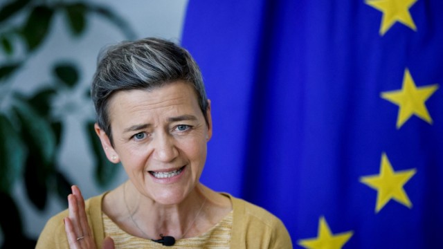 Designierte EU-Chefökonomin: Wettbewerbskommissarin Margrethe Vestager bekam von Fiona Scott Morton einen Brief, in dem sie ihr schrieb, dass sie auf das ihr zugedachte Amt verzichte.