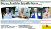 Der Fall Bankhofer: Die Seite von Hademar Bankhofer:  http://www.bankhofer-gesundheitstipps.de.