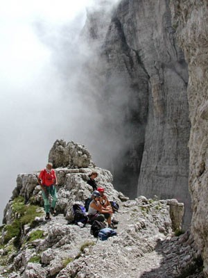 Unterwegs auf Klettersteigen in der Brenta, Alexander Rochau