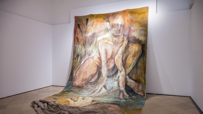 Kultur: "Klara, Die Große" hat die Künstlerin Lisa Wölfel ihr Werk benannt.