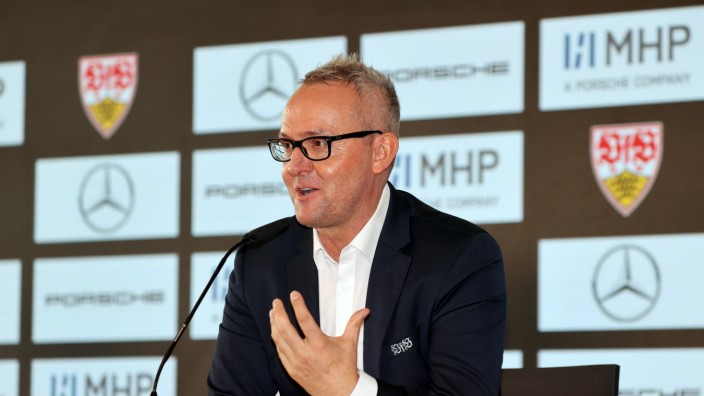 VfB Stuttgart: "Das größte Paket in der Geschichte des VfB Stuttgart": Der VfB-Vorstandsvorsitzende Alexander Wehrle hat in Abstimmung mit Mercedes-Benz in den vergangenen Wochen den Porsche-Einstieg ausgehandelt.