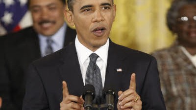 US-Präsident in Bedrängnis: US-Präsident Barack Obama geht nach der Demokraten-Wahlschlappe im Bundesstaat Massachusetts auf die Republikaner zu.