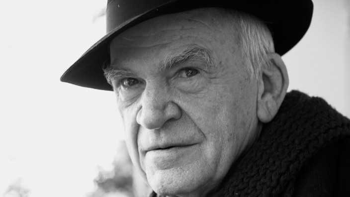 Schriftsteller Milan Kundera