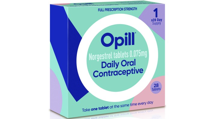 Verhütung: Von 2024 ist das Medikament von Opill frei erhältlich.