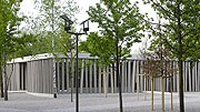 Besuchergebäude Gedenkstätte Dachau