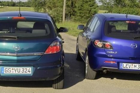 Opel Astra vs. Mazda3