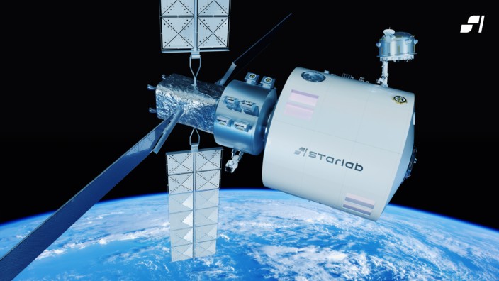 Illustration der Raumstation "Starlab"