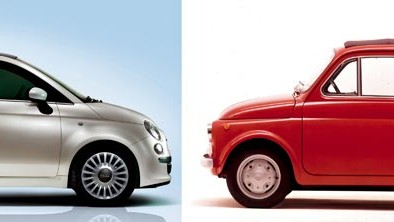 Fiat 500: 500 neu und 500 alt: Sie haben nur die Form und den Charme gemeinsam - die Technik unterm Blech ist beim Neuen zeitgemäß.