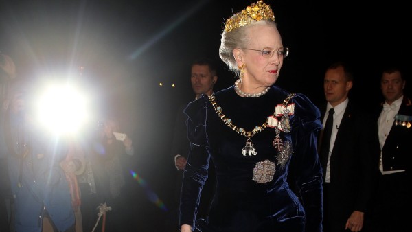 Queen Margrethe Hosts New Year's Banquet.