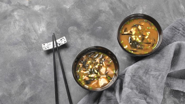 Geschmack: Berühmt für ihre Tiefe: japanische Miso-Suppe.