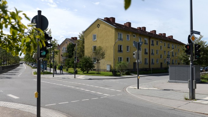 Leben in der Stadt: Der Stadtbezirk Sendling-Westpark hat viele Gesichter. Hier eine Wohnsiedlung an der Ecke Garmischer/Preßburger Straße.