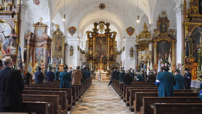 Kloster Beuerberg: Ein Gottesdienst mit Kardinal Reinhard Marx.