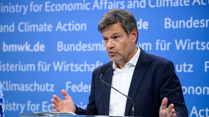 Europawahl 2024: Robert Habeck, Bundesminister für Wirtschaft und Klimaschutz.