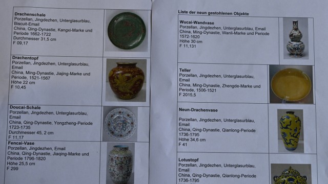 Kunstdiebstahl in Köln: Das Museum hat eine Liste der gestohlenen Gegenstände aus dem Museum für Ostasiatische Kunst veröffentlicht.
