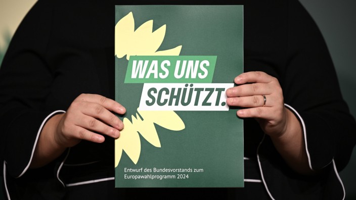 CCS-Kehrtwende: Parteichefin Ricarda Lang stellt am Donnerstag das Investitionsprogramm der Grünen für den Europawahlkampf vor.