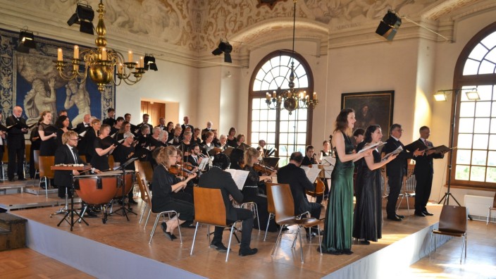 Dachauer Schloss: Das Konzert der Liedertafel findet wieder im Renaissancesaal des Dachauer Schlosses statt.