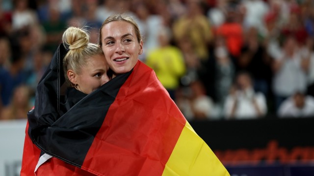 Deutsche Sportförderung: Goldmedaillen für Deutschland, Training in der Schweiz: Alexandra Burghardt (rechts) ist ihrem Trainer Patrick Saile ins Nachbarland gefolgt.