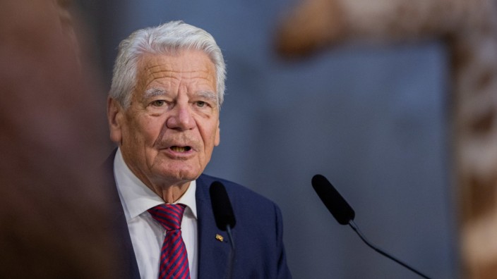 Migration: Positioniert sich in der Migrationsdebatte: der frühere Bundespräsident Joachim Gauck.
