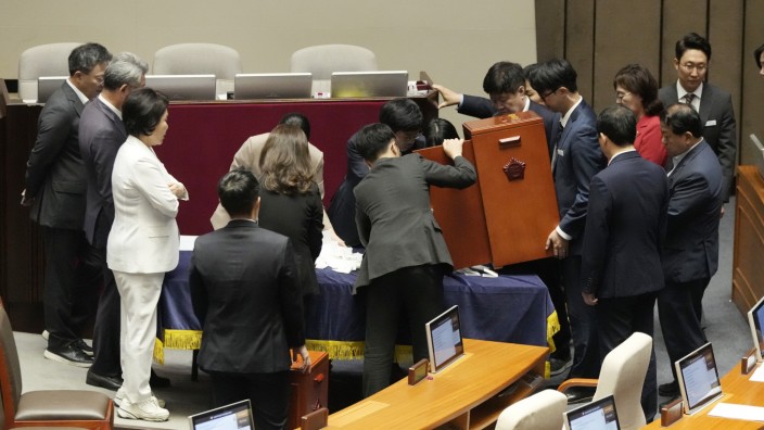 Südkorea: Die Abstimmung am Donnerstag im südkoreanischen Kabinett war ein Einschnitt für die Politik des Landes.