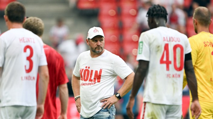 Trainer Baumgart und der 1.FC Köln: Kölns Trainer Steffen Baumgart musste am Wochenende eine Niederlage gegen Werder Bremen verdauen.