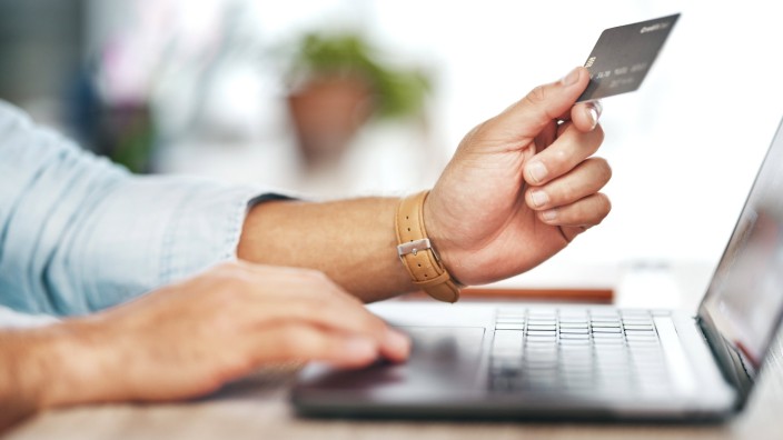 Bezahlen im Internet mit Kreditkarte
