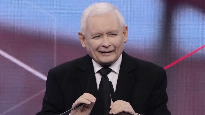 Deutschland und Polen: Für ihn ist das Feindbild Deutschland unverzichtbar: Jarosław Kaczyński, Kopf der polnischen Regierungspartei PiS.