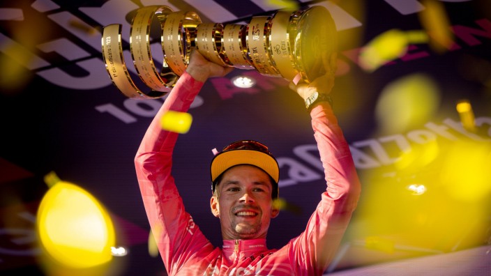 Radsport: In diesem Jahr zum ersten Mal Sieger beim Giro d'Italia: Primoz Roglic