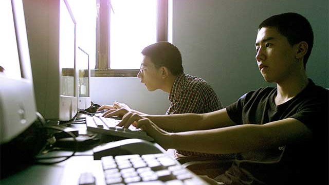 Linux: Moderne Technologien wie das drahtlose Internet werden in China bislang allenfalls auf Computermessen eingesetzt.
