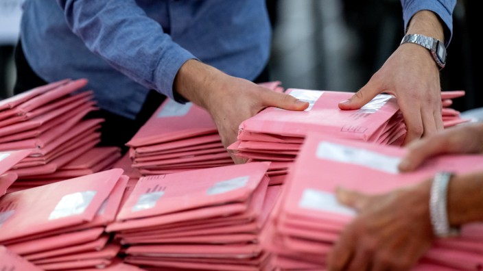 Landtagswahl in Bayern: Bei der Stimmauszählung in München ergaben sich einige Besonderheiten.