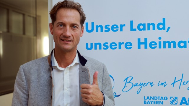 Landtagswahl in Bad Tölz-Wolfratshausen: Ingo Hahn (AfD) findet unter anderem in Geretsried großen Zuspruch.