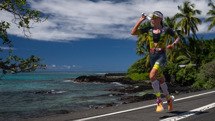 Ironman Hawaii: "Ich war sehr emotional, ich musste sehr, sehr kämpfen", beschreibt Laura Philipp das Rennen.