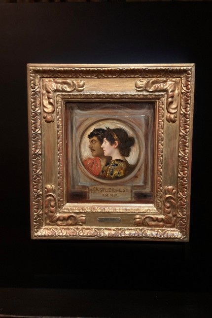 Neuerwerbung: Beeindruckende Neuerwerbung: Franz von Stucks "Künstlerfest 1898", das ihn und seine Frau Mary im Doppelporträt zeigt.