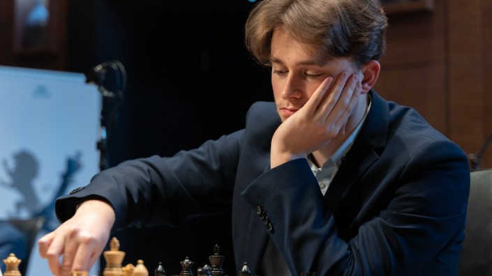Schachprofi Vincent Keymer im Interview: Vincent Keymer beim WR Chess Masters in Düsseldorf.