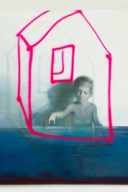 Auktion: Eine der 106 Arbeiten: Nikita Senkevychs Gemälde "Home".