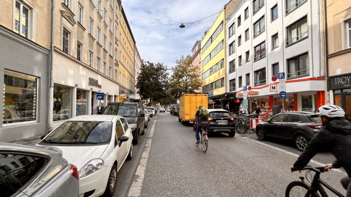 Autofreie Einkaufsstraße: Die Stadt will die Weißenburger Straße in Haidhausen zur Fußgängerzone machen.