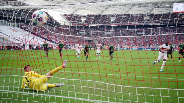 MHPArena beim Spiel VfB Stuttgart gegen den VfL Wolfsburg.