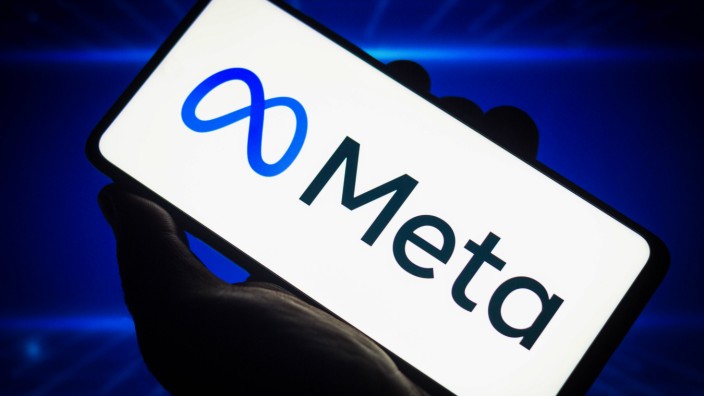 Logo des Facebook-Konzerns "Meta"
